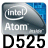 Intel Atom D525搭載 ベアボーン Foxconn R30-D4