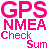 GPS NMEA checksum calculator