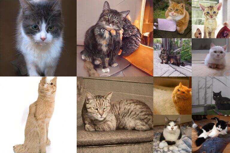 Jetson Nano StyleGAN TensorFlow 敵対的生成ネットワークで猫画像を生成