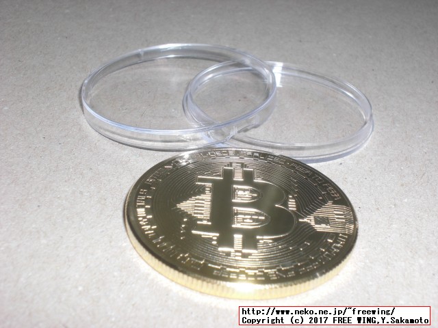 ビットコイン BTCのコインのオモチャ