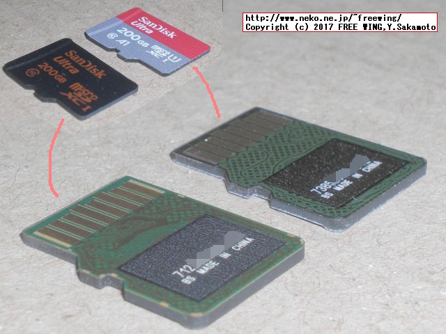 Raspberry Pi 3で SanDisk Ultra 200GB UHS-I A1 SDSQUAR-200G-GN6MA microSDXC カードを使う