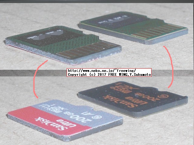 Raspberry Pi 3で SanDisk Ultra 200GB UHS-I A1 SDSQUAR-200G-GN6MA microSDXC カードを使う