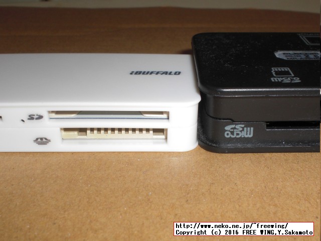 iBUFFALO USBカードリーダー BSCR19U2 BSCR19U2WH