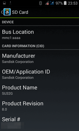 SanDisk 32GB 相性有り