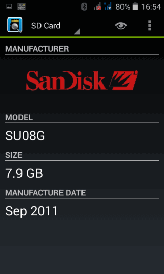 SanDisk 8GB 相性無し