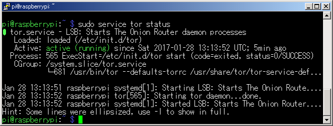 Raspberry Pi3を Torルーター（Onion Pi）として設定する方法