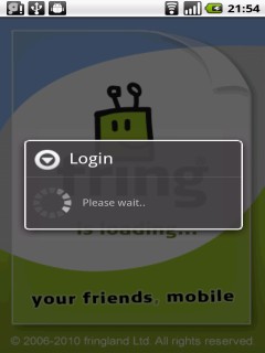 fring Android 音声＆ビデオチャット