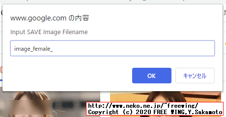 機械学習用に画像検索の結果一覧のサムネイル画像を JavaScriptで全自動で一括で取得する方法