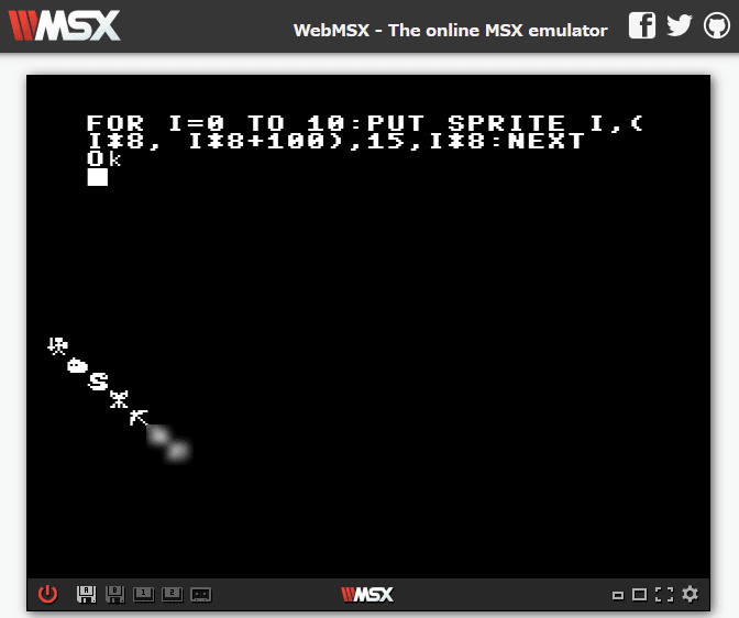 -(I>29)*12544はスプライト用のグラフィック定義
