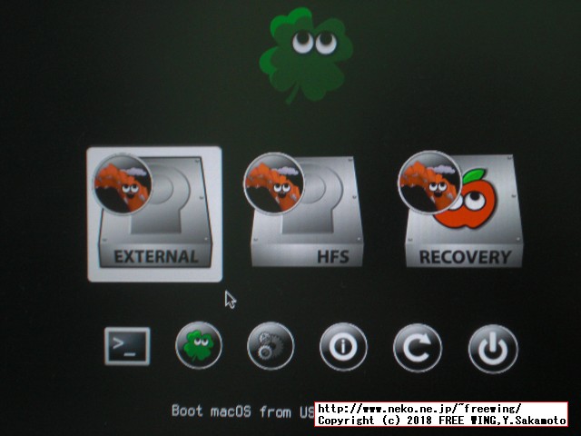 Clover EFI bootloader テーマ Unibeast tonymacx86