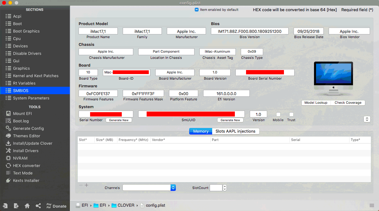 Clover Configurator 5.3.2.0を起動する