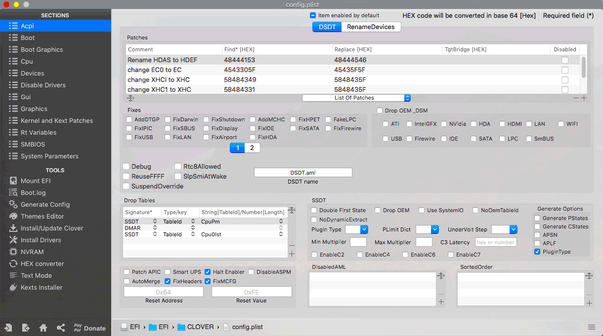 Clover Configurator 5.3.2.0を起動する
