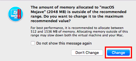 仮想環境 Parallels Desktop Liteで macOS Mojave（モハベ）を動かす方法