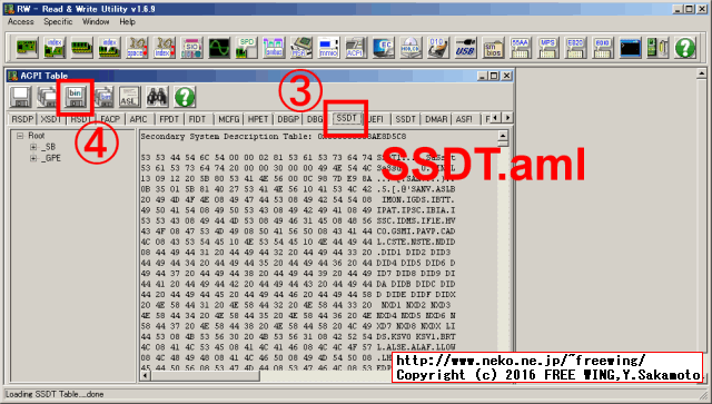 How to Get ACPI table DSDT.aml SSDT.aml for Hackintosh