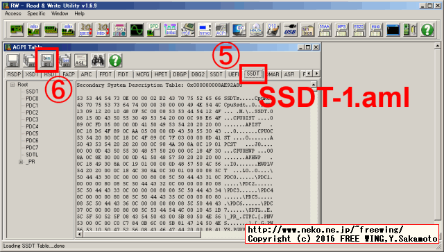 How to Get ACPI table DSDT.aml SSDT.aml for Hackintosh